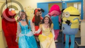 Elmo and the princesses bring a smile to Kilkenny kids in St Luke's 