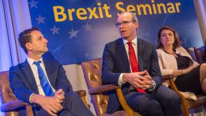 Tanaiste Simon Coveney  briefs Kilkenny business and farmers on Brexit