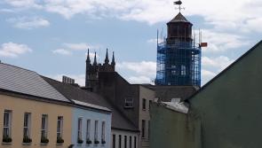 Here's why there's a scaffold  on the clocktower at Kilkenny's City Hall