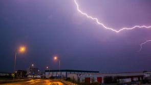 Another thunder storm warning for Kilkenny today - Met Eireann