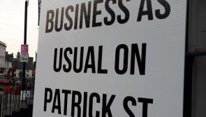 Patrick Street in Kilkenny City will be one-way for tomorrow and Wednesday