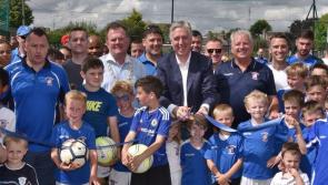 FAI chief John Delaney arrived in Kilkenny bearing gifts for Freebooters