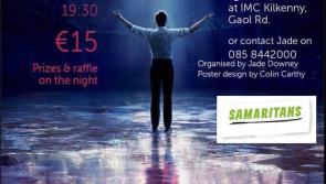 Charity film screening in Kilkenny cinema to raise funds for Samaritans