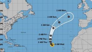 Severe weather 'increasingly likely' as Hurricane Helene to make landfall on Irish shores