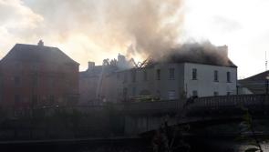 MAJOR FIRE - Historic Kilkenny building Inferno