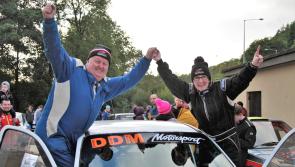 Pierce and Eilish are South East rally champions