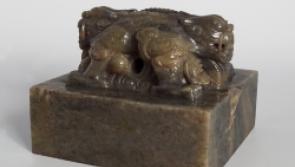 BREAKING - Antique Chinese  green jade seal sold for €280,000 at Sheppards's of Durrow today
