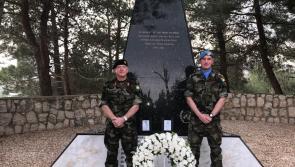 Kilkenny's Major General Brennan leads commemorations in Lebanon