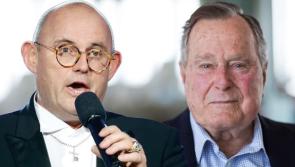 Kilkenny tenor sings beautifully at funeral of George HW Bush today