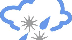 Cold day today in Kilkenny (Mar 8) with the possibility of isolated wintry showers