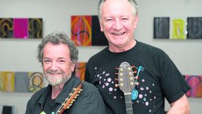 Trad legends Andy Irvive and Donal Lunny play Kilkenny on Friday