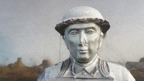 Solidarity at sunset: Event at Kilkenny WWI memorial this evening
