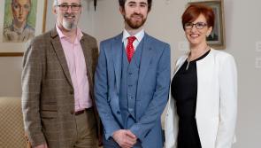 Kilkenny student presented with UL President's Award