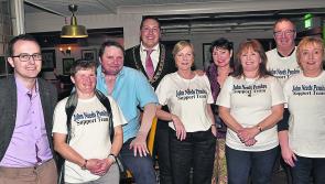 Clara, Kilkenny book launch  benefits great neighbour John Holmes