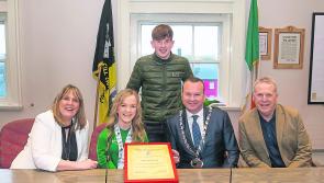 Amazing Kilkenny athlete receives civic reception