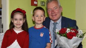 Gallery: Students greet Hungarian Ambassador on Inter-cultural Day at Kilkenny school