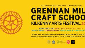 Grennan Mill Craft School hosts exhibition as part of Kilkenny Arts Festival 2019 