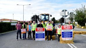 Kilkenny beef protest - protective notice for 150 Dawn Meats workers