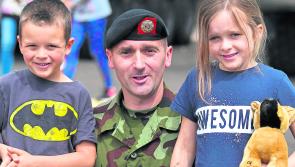 Soldiers on show for Open Family Day at Kilkenny Barracks
