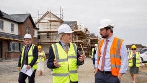 Housing minister visits new builds in Kilkenny
