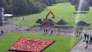 Kilkenny Castle excavation ongoing