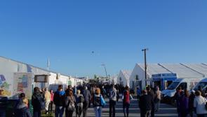 Loads from Kilkenny already on site at the Ploughing in Carlow