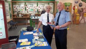 Kilkenny Gardaí and An Post launch crime prevention initiatives at Ploughing in Fenagh 