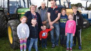 Fantastic support for  Kilkenny youngster Conor (5) and family
