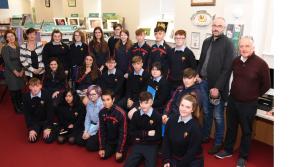 Castlecomer students team up with Local Studies for Decade of Centenaries outreach project