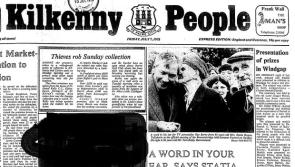 When Gay Byrne opened Bennettsbridge Festival in 1978