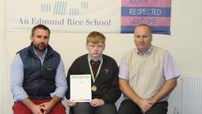 CBS Callan student wins top prize in maths and science