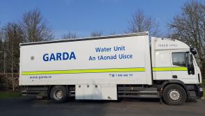  Garda Sub Aqua unit carrying out searches of River Nore  in Kilkenny