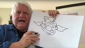 WATCH:  Iconic Irish artist Don Conroy launches 'Draw with Don' Youtube channel to inspire a whole new generation