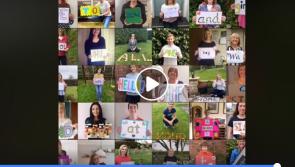 Watch: Staff from Kilkenny primary school say a big hello to students they miss