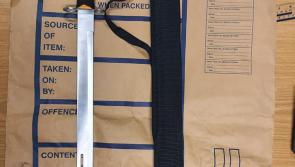Gardaí arrest man carrying sword in Kilkenny