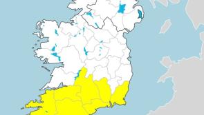 Met Eireann issues Yellow Alert Rain Warning for Kilkenny