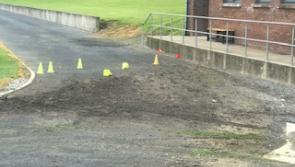 Kilkenny school saved from flash flood, but running track badly damaged