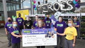 Woodie’s Kilkenny raise €6,231 for four charities