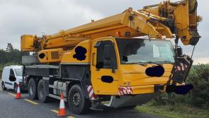 TALL TALE: Gardaí stop unaccompanied learner driving a crane