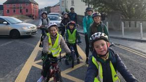 Pictures: Kilkenny school breaks the ‘Céad Rothair’ mark to end month of rothaíocht