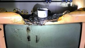 PHOTOS: Watch where you put your candles - and never on TVs!