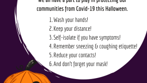 Kilkenny FRCs play vital role in battle against Covid in Halloween lead-up