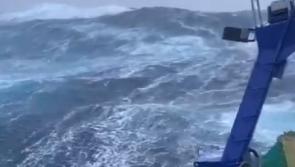 WATCH: Donegal fisherman's video recorded at sea during Storm Aiden is not for the faint-hearted