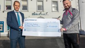Bank of Ireland presents inspirational Kilkenny man with €15,000 business bursary 

 