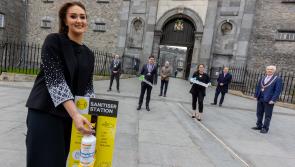 Local firm CF Pharma gives Kilkenny City business a re-opening gift with free sanitation packs