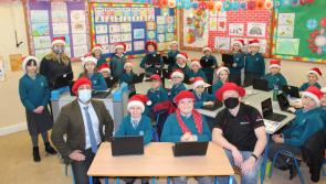 Hats off! Tech giant Red Hat helps out Kilkenny school’s STEM programme 