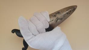 Bronze age dagger found by the River Nore is sold at auction