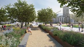 Planning granted for urban park and street in Abbey Quarter in Kilkenny