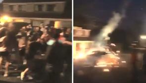Gardai break up street party in Limerick as fireworks launched