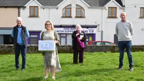 Brian Cody helps draw names for Kilkenny's Cois Nore Easter Raffle 